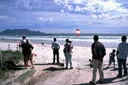 La plage de Cape Town est l'endroit idéal pour effectuer les derniers réglages des voiles